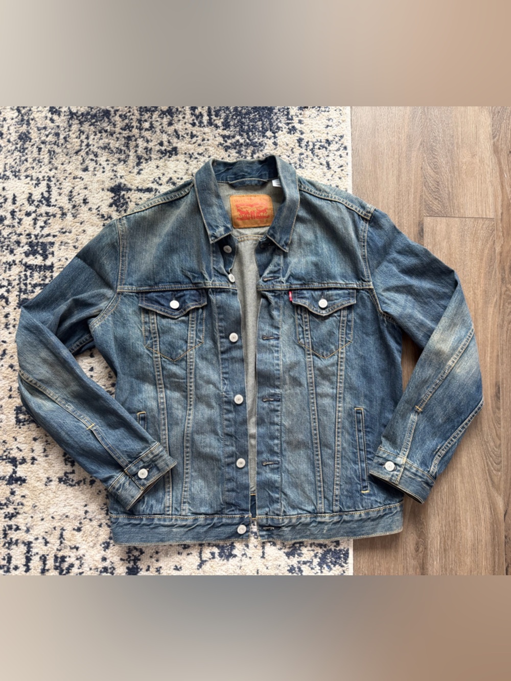 Levis Classic Blue Denim Jacket
